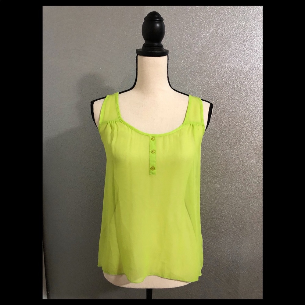 Kirra Sheer Top w/Tie Back